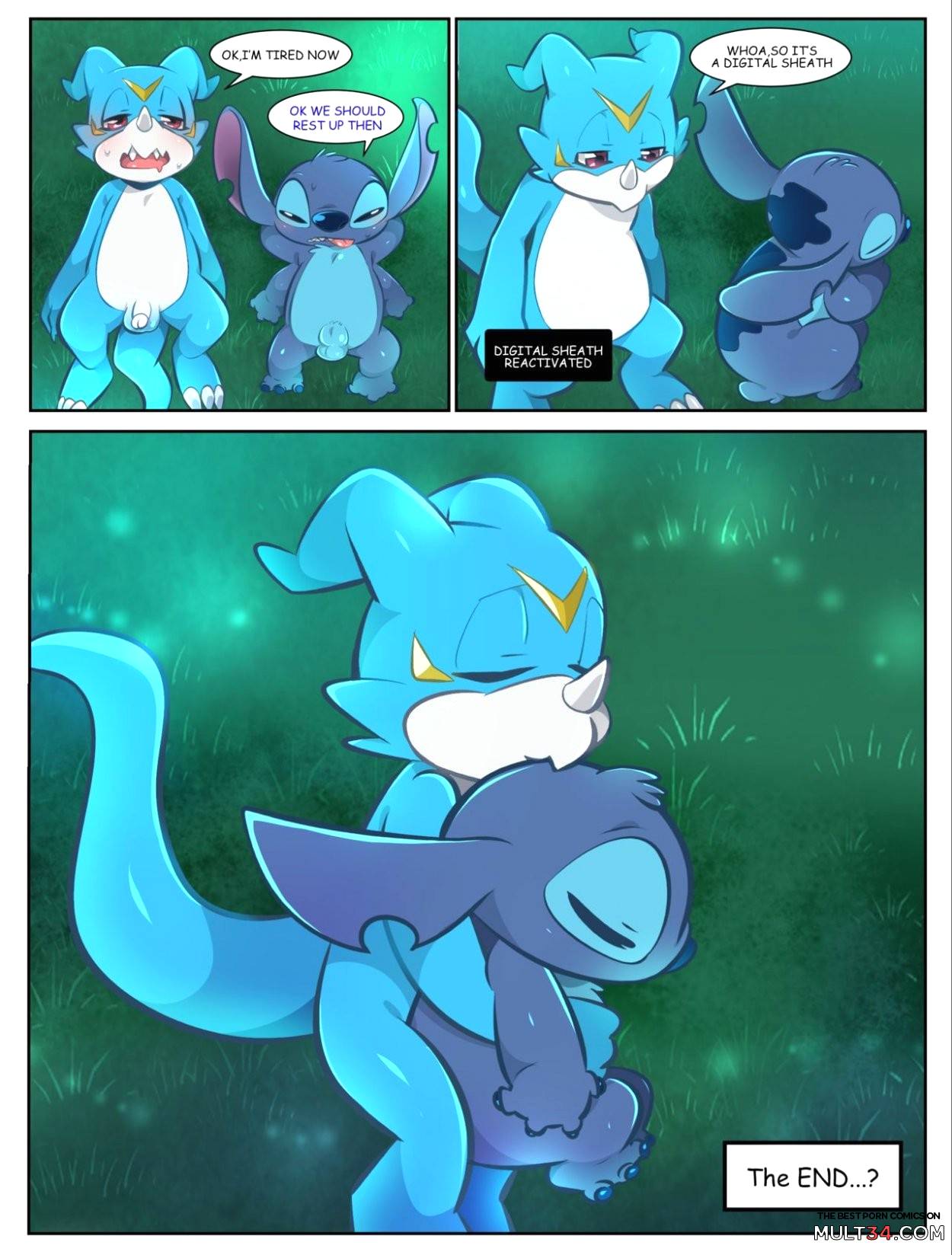 Veemon's Happy day page 26