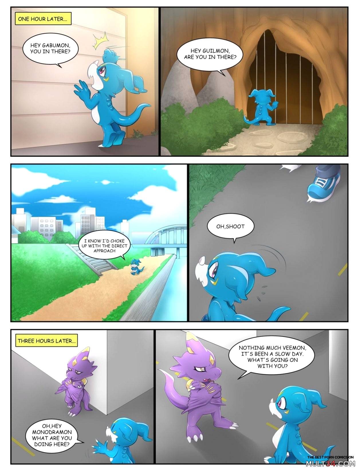 Veemon's Happy day page 3