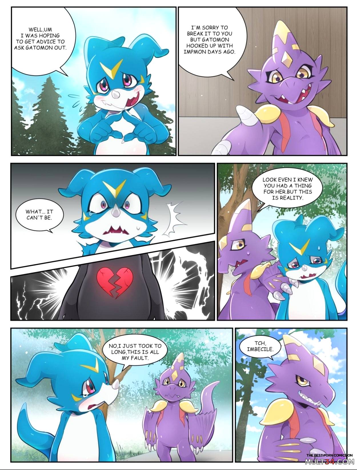 Veemon's Happy day page 4