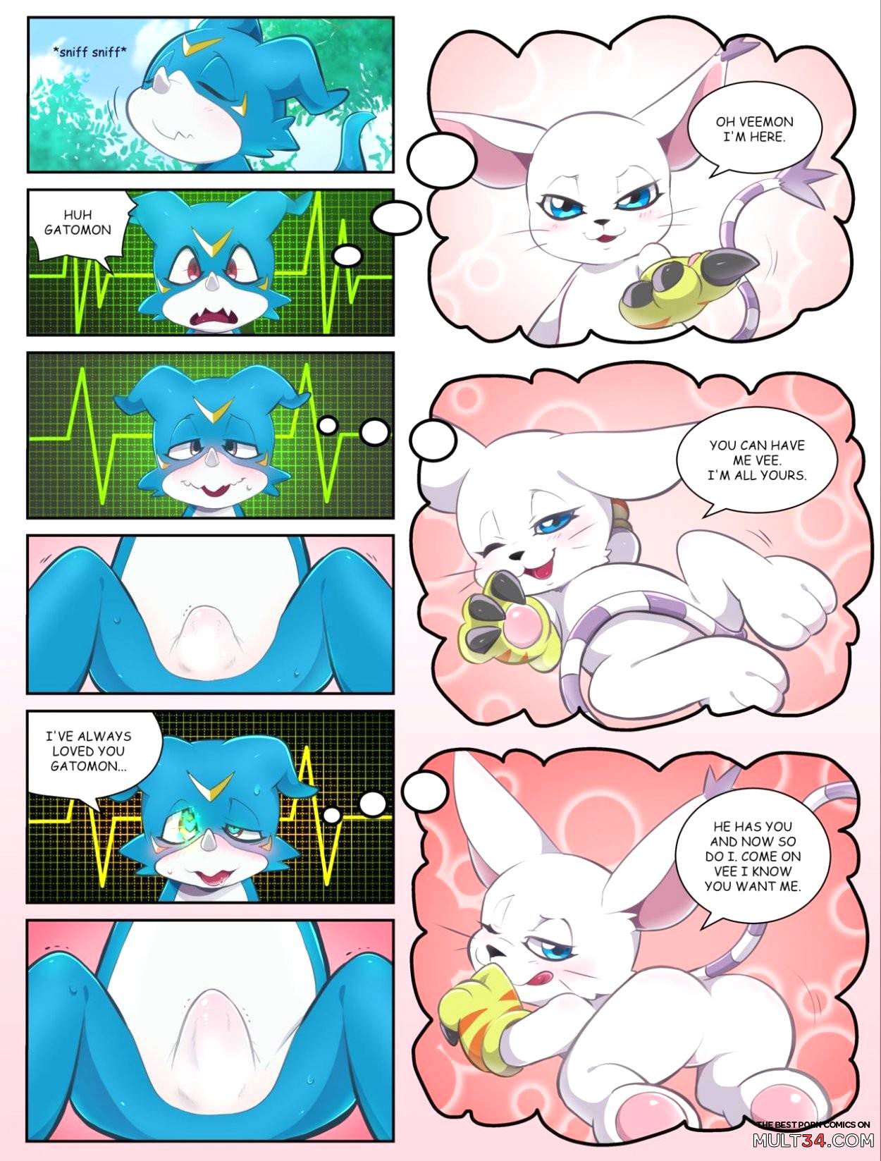Veemon's Happy day page 6