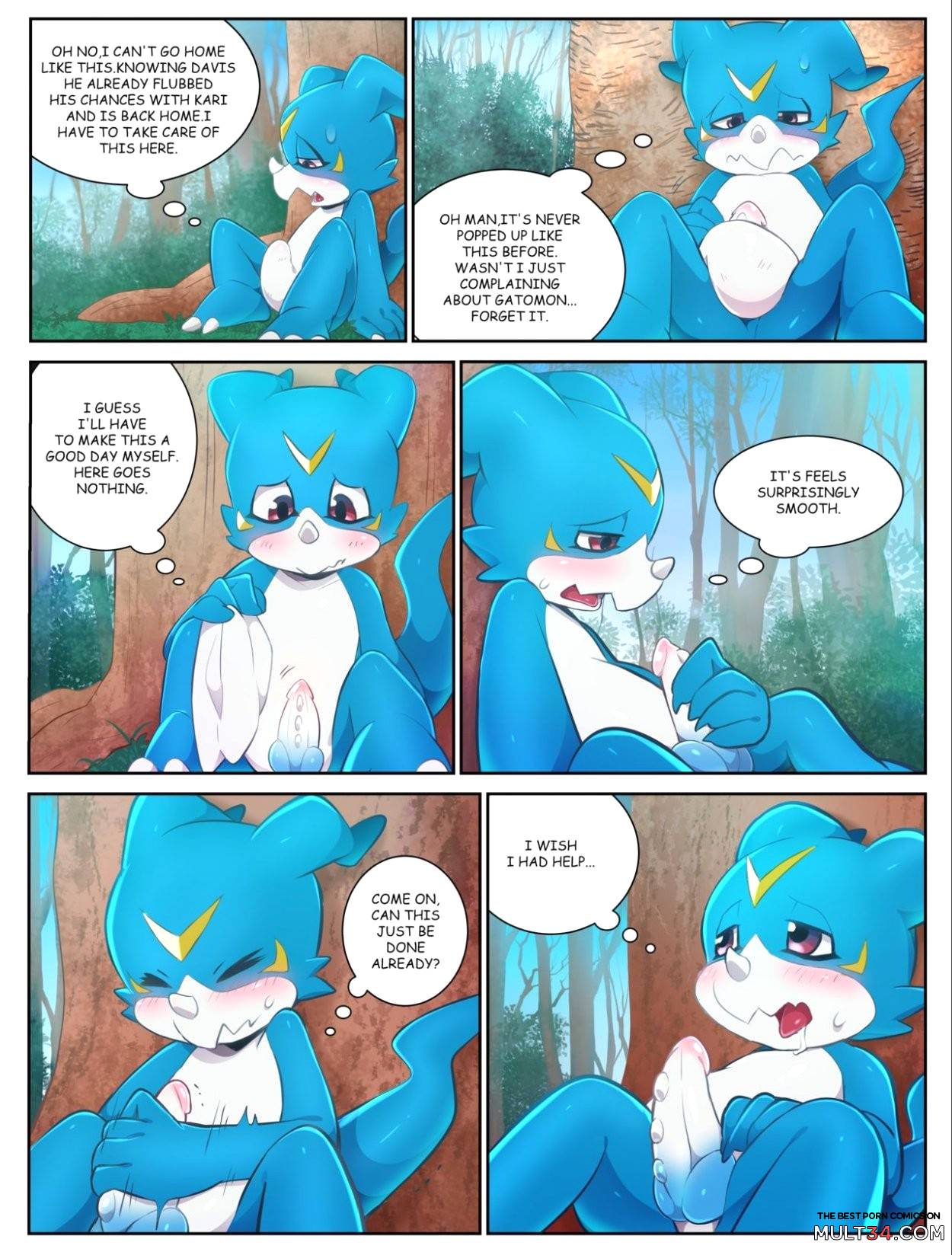 Veemon's Happy day page 8