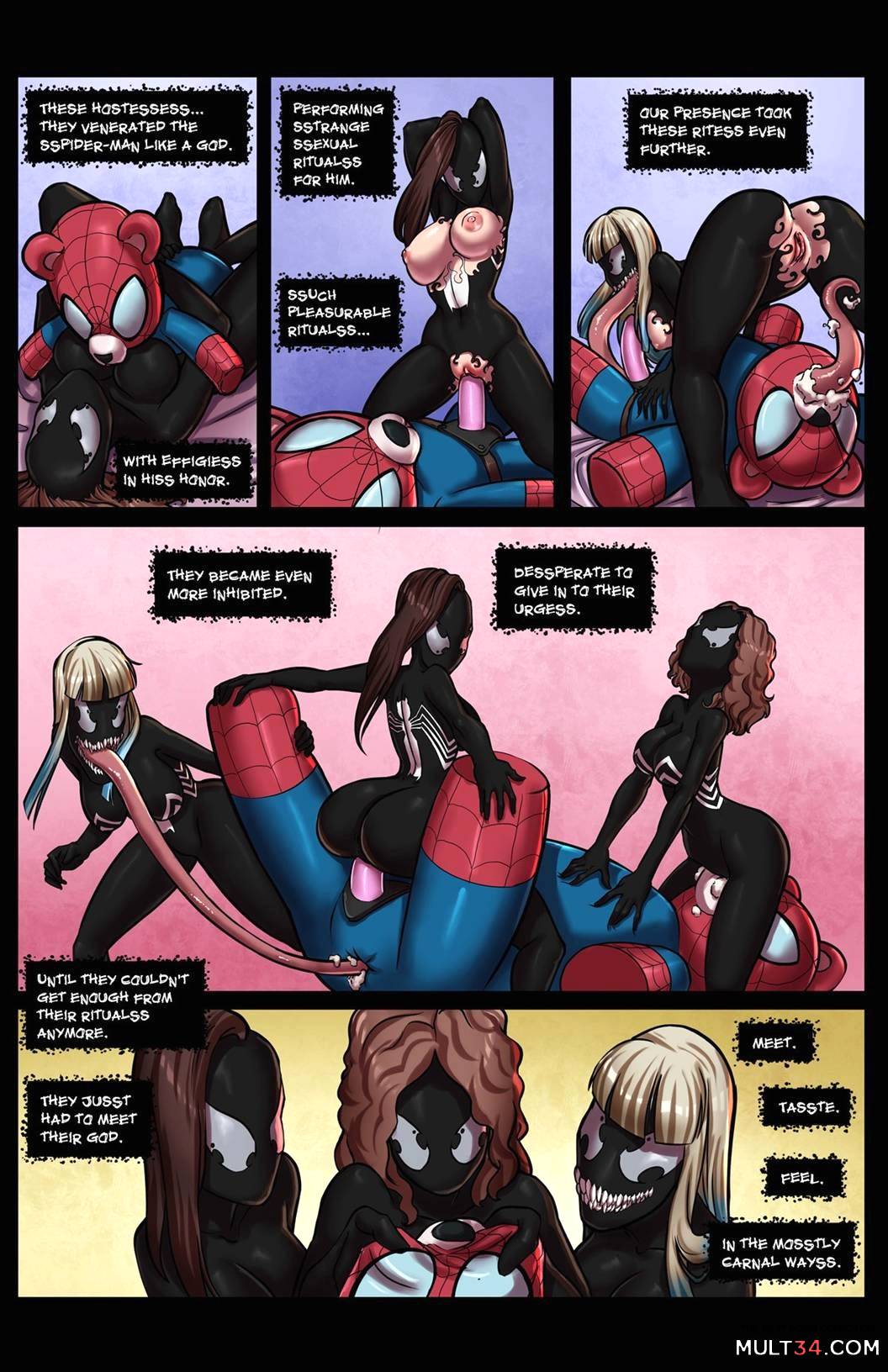 Venom Stalks Spidey page 4