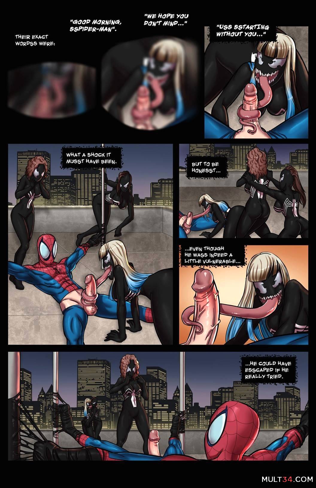 Venom Stalks Spidey page 6