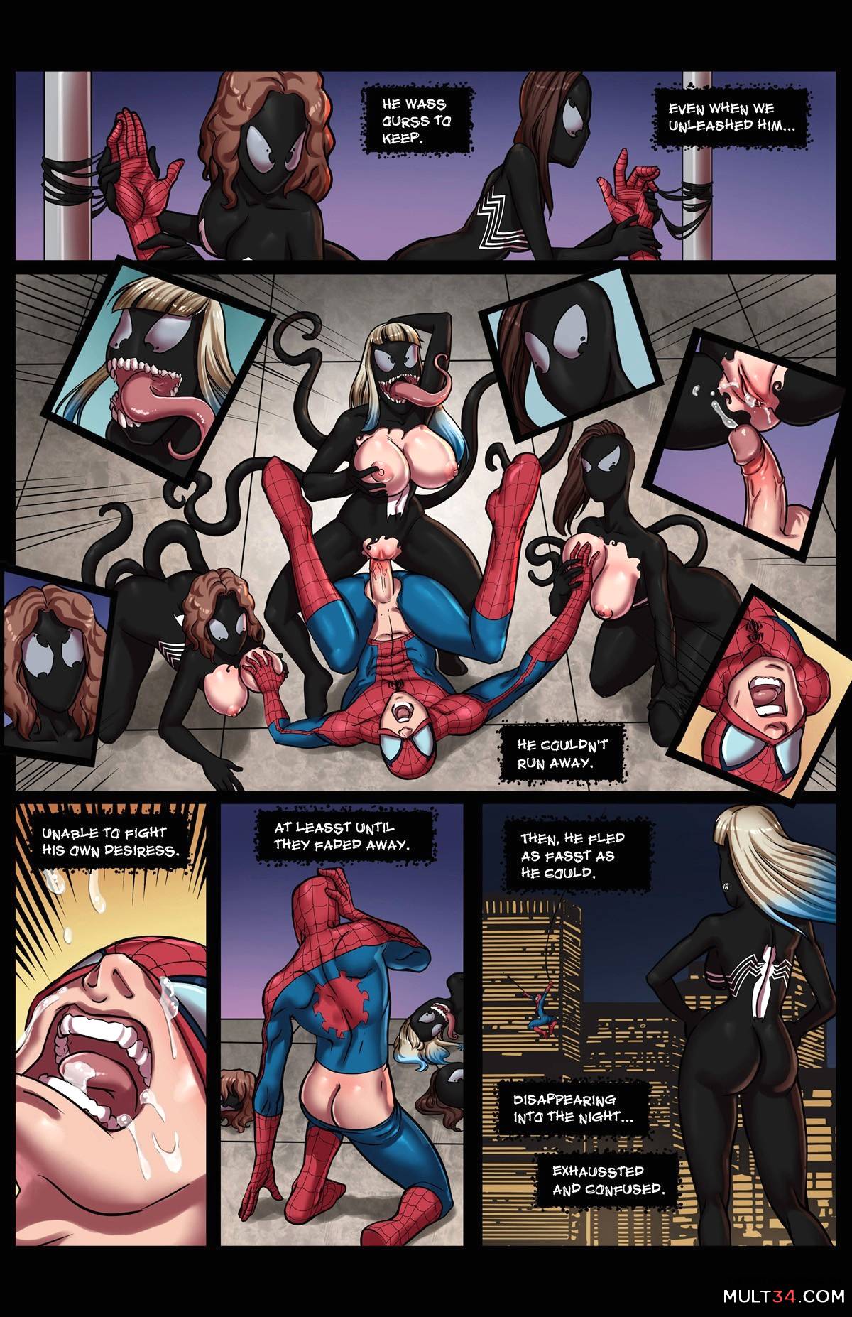 Venom Stalks Spidey page 9