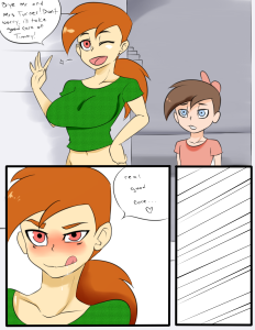 Vicky the Baby sitter page 1