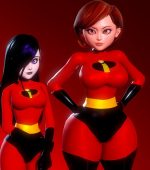 Violet and Helen Parr page 1