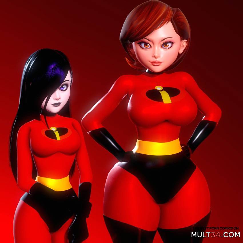 Violet and Helen Parr page 1
