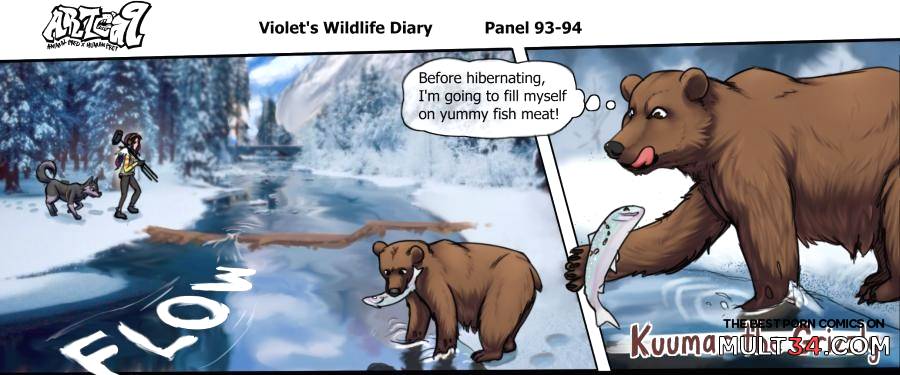 Violets Wildlife Diary page 36