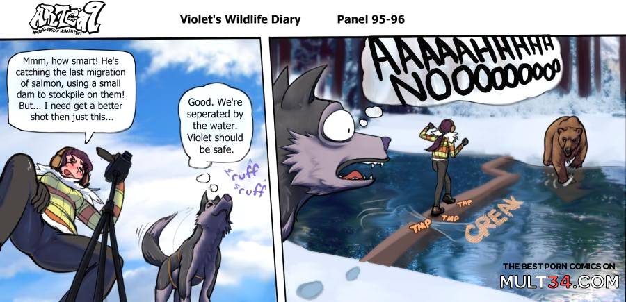 Violets Wildlife Diary page 37
