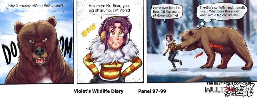Violets Wildlife Diary page 38