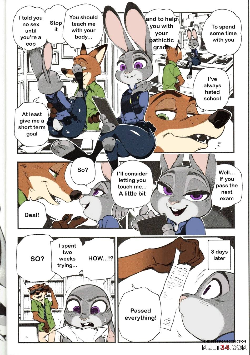 Porn comic what does the fox