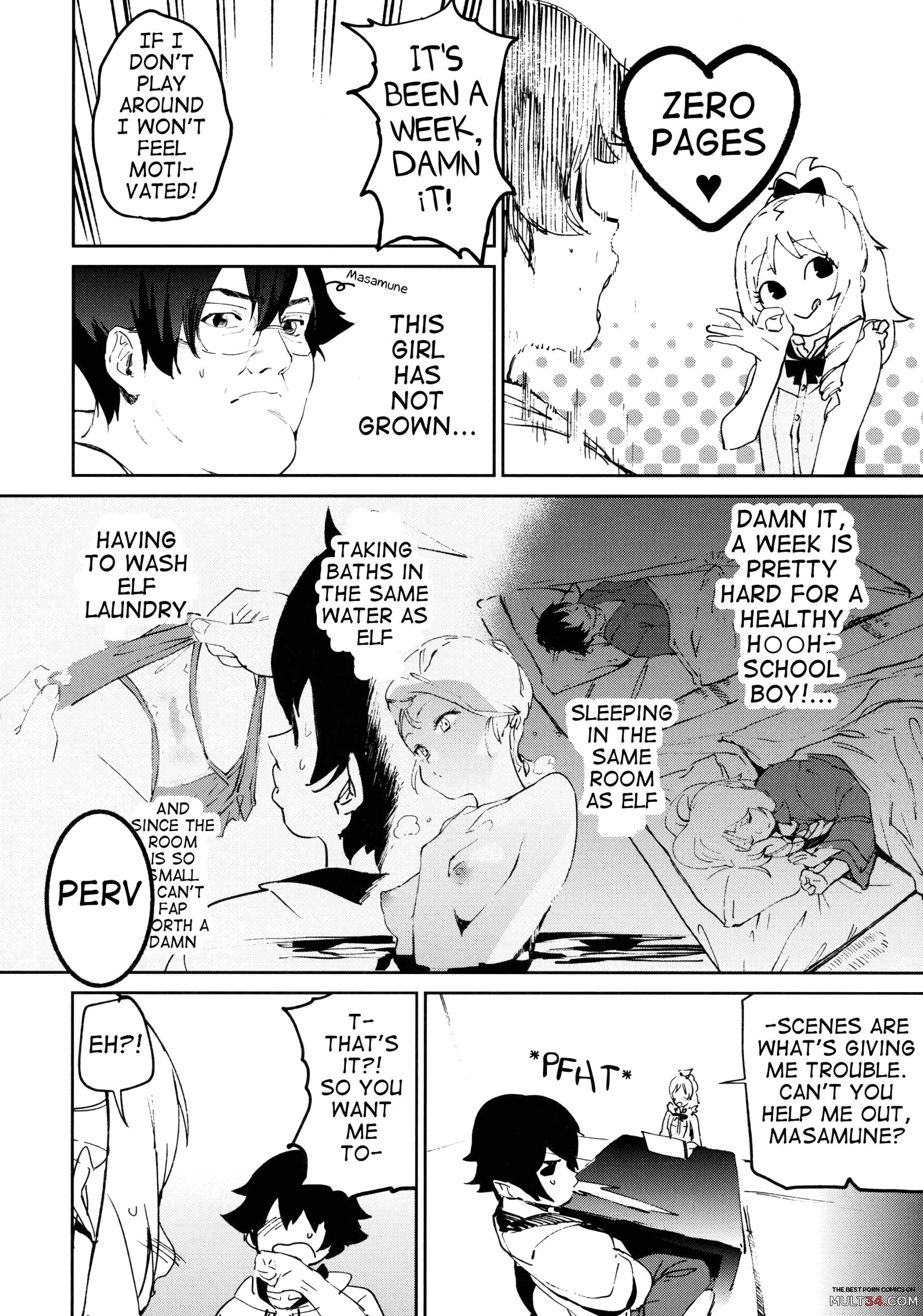 Yamada Elf-sensei no Yaruki SEX Fire page 3