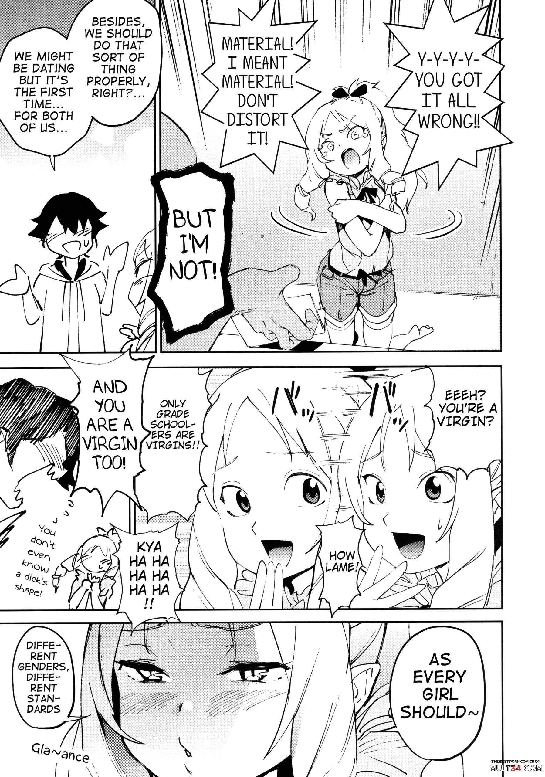 Yamada Elf-sensei no Yaruki SEX Fire page 4