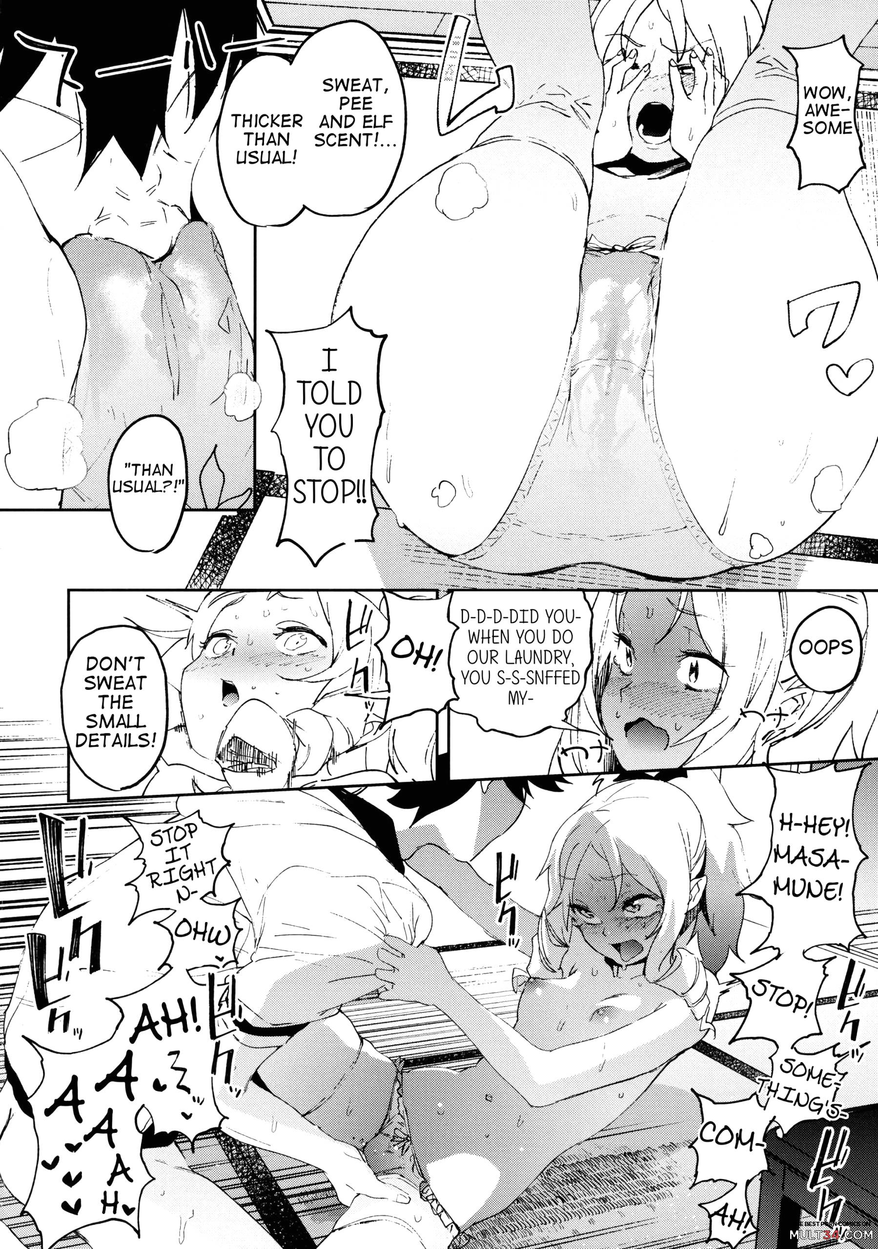 Yamada Elf-sensei no Yaruki SEX Fire page 9