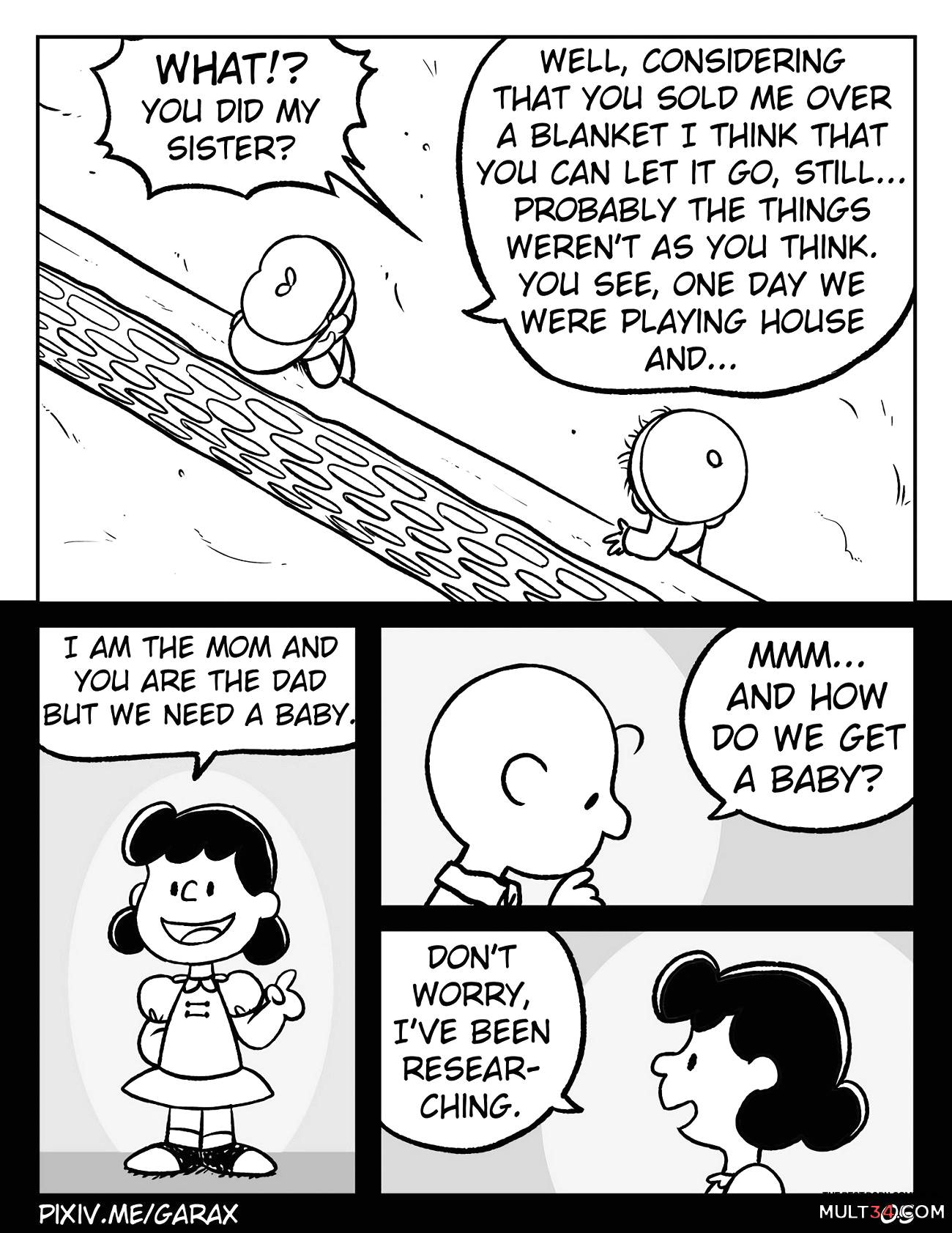 You are a Fucker, Charlie Brown 2 page 6