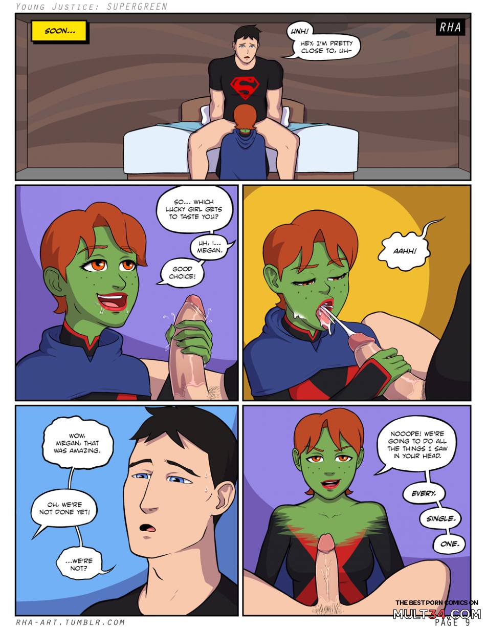 Young Justice: Supergreen page 10