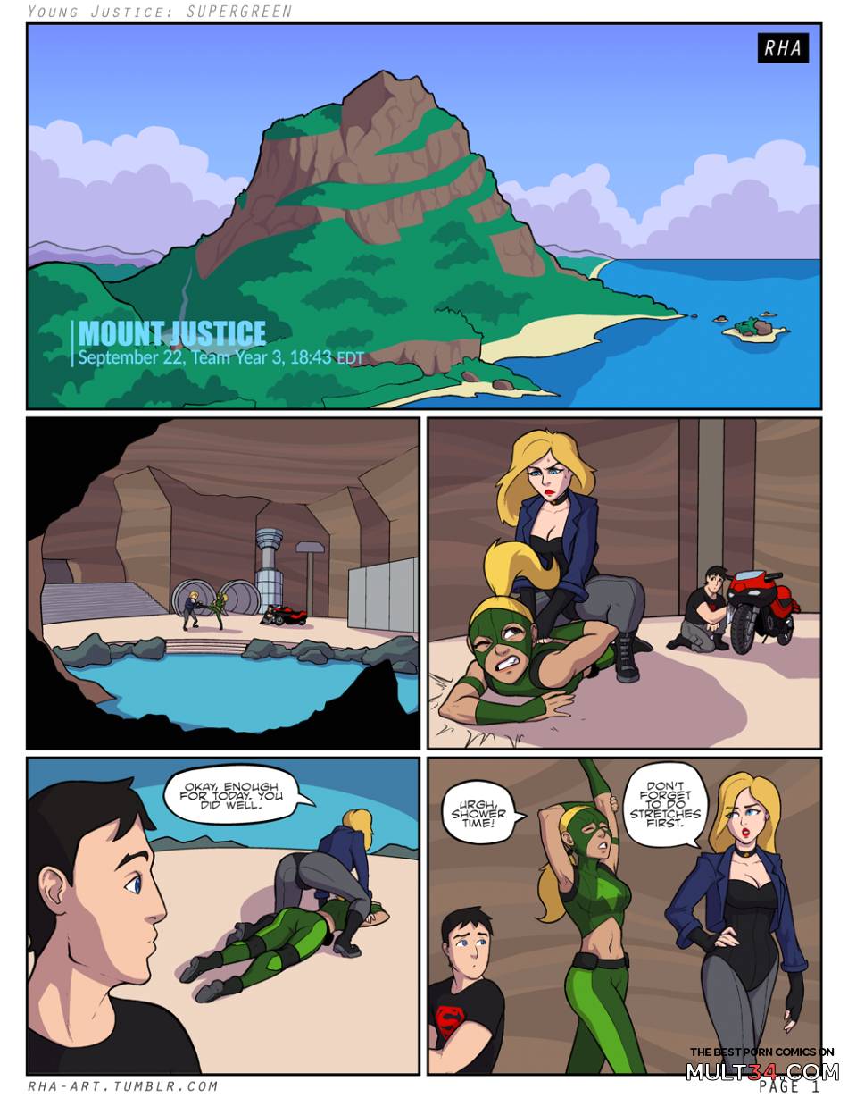 Young Justice: Supergreen page 2