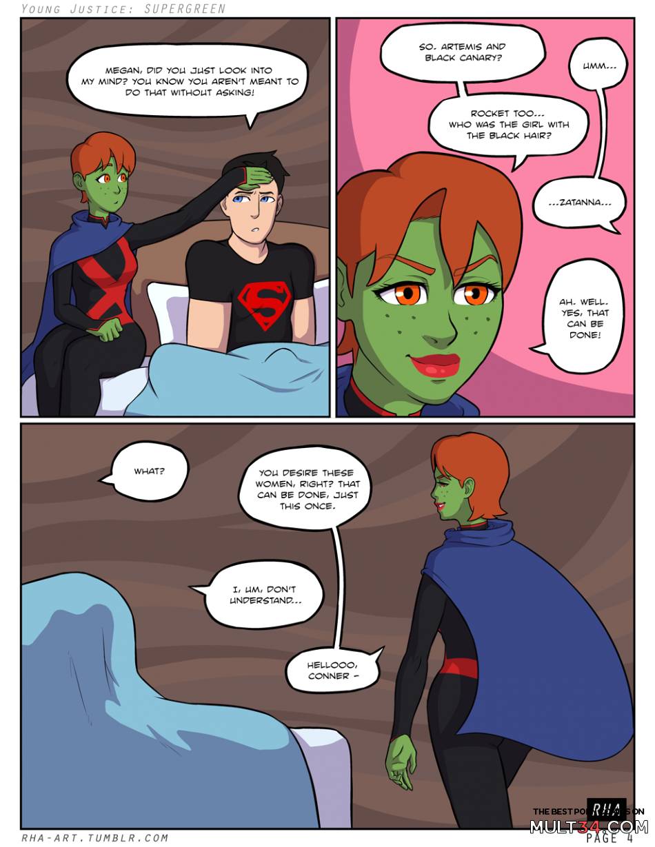 Young Justice: Supergreen page 5