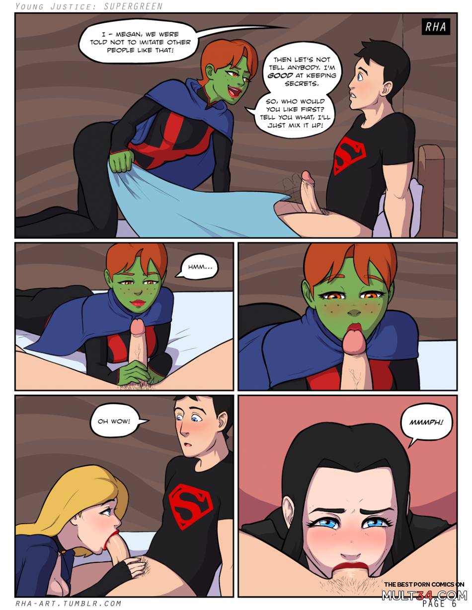 Young Justice: Supergreen page 7