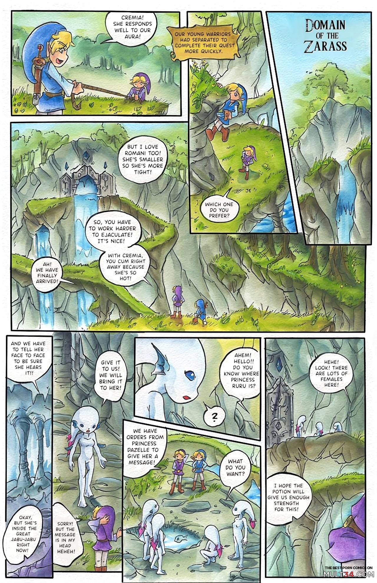 Zelda Four Sword page 10