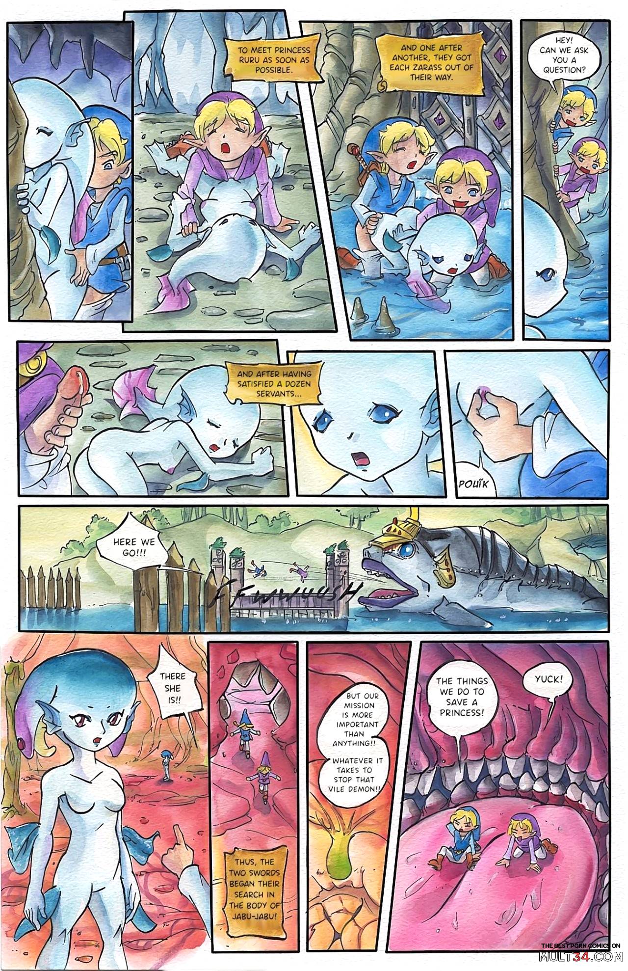 Zelda Four Sword page 12
