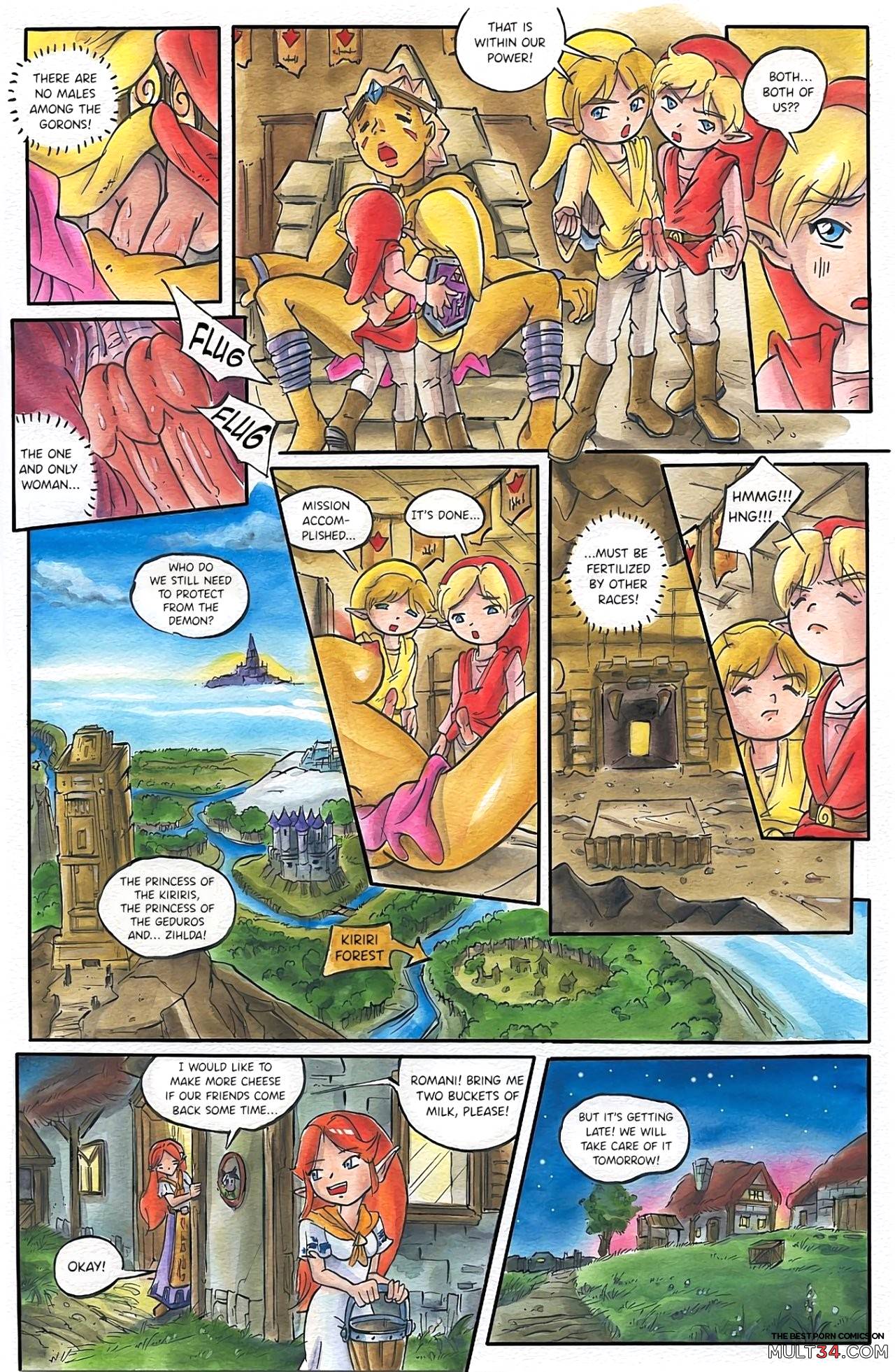 Zelda Four Sword page 17