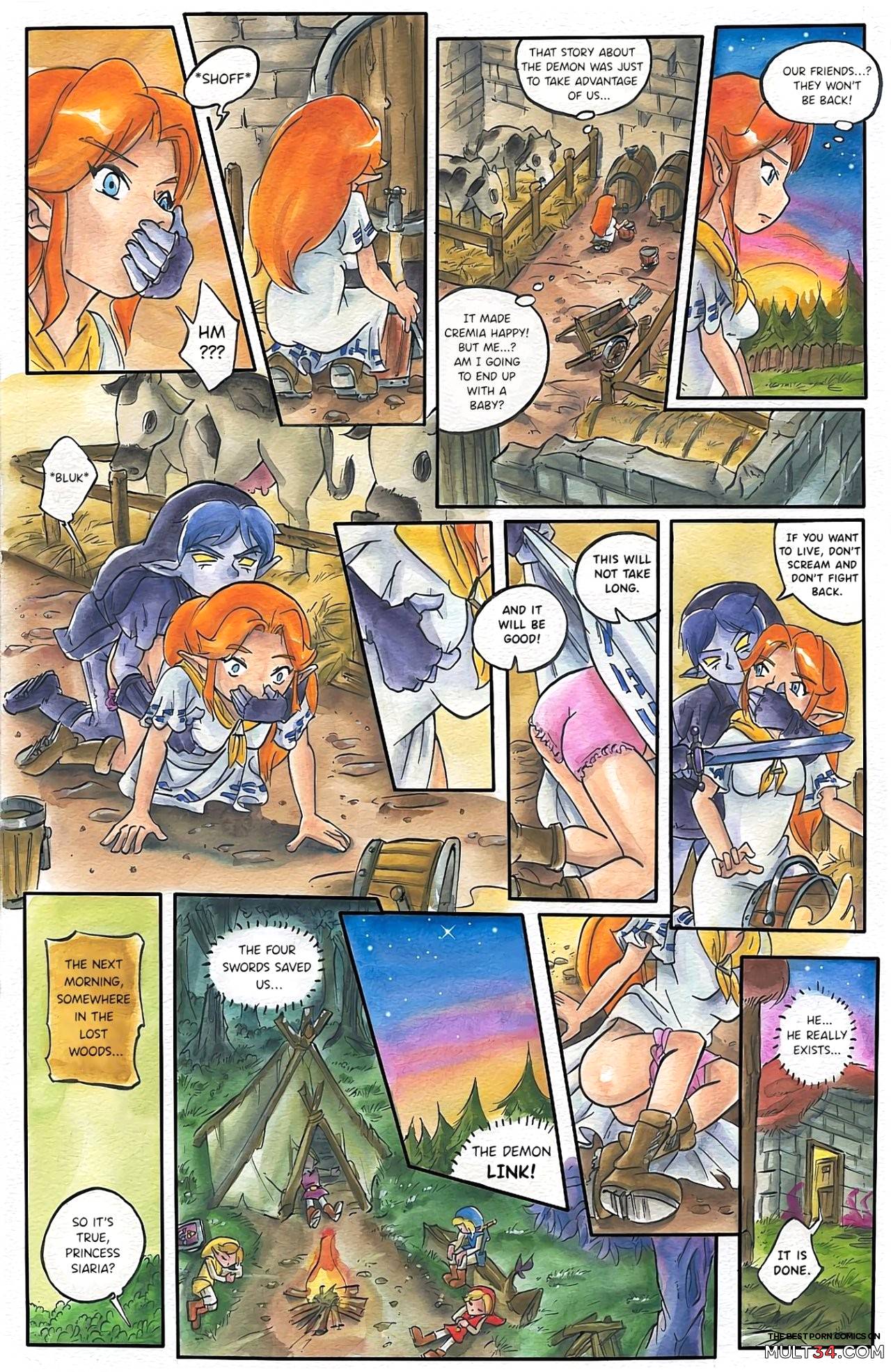 Zelda Four Sword page 18