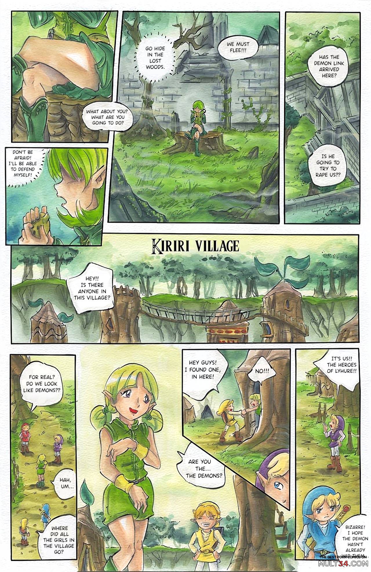 Zelda Four Sword page 19