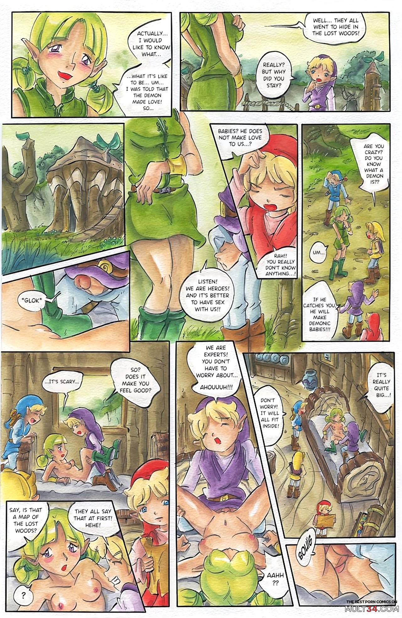 Zelda Four Sword page 20