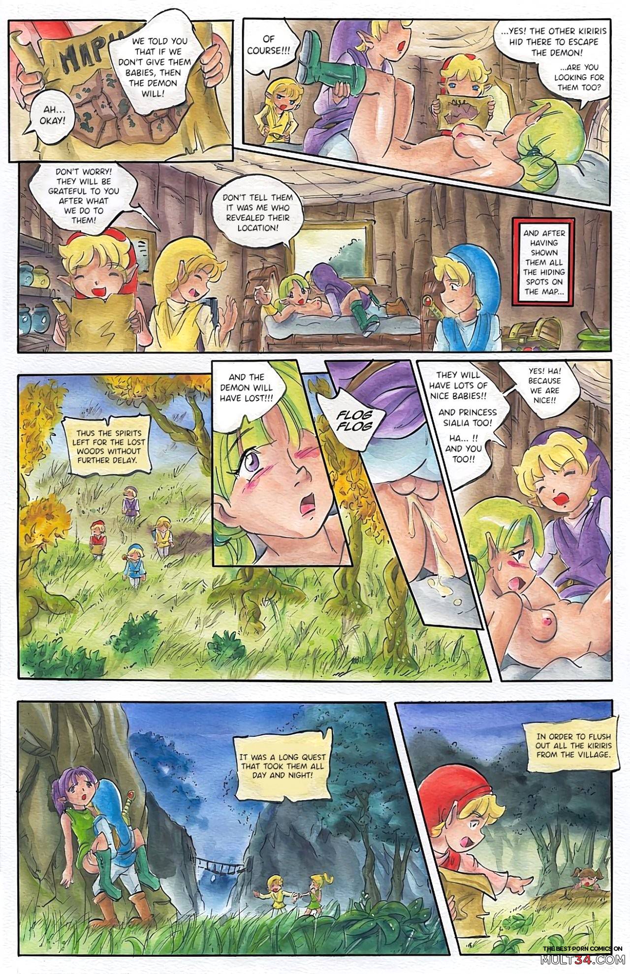 Zelda Four Sword page 21