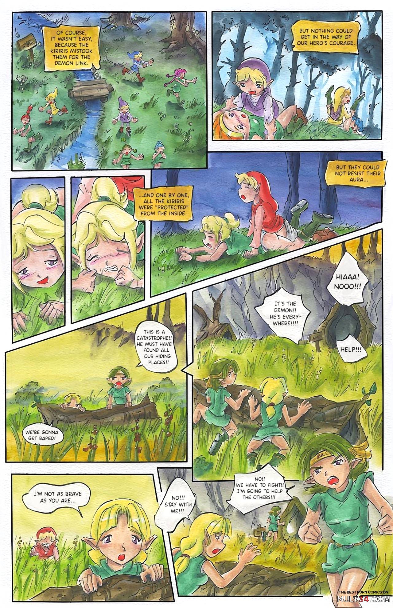 Zelda Four Sword page 22