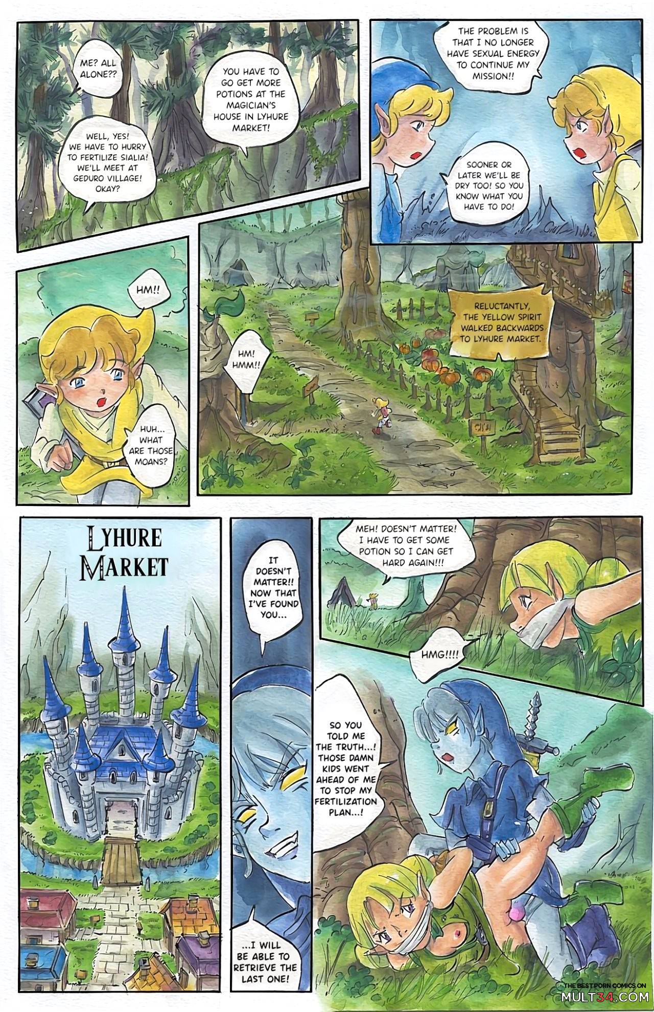 Zelda Four Sword page 25