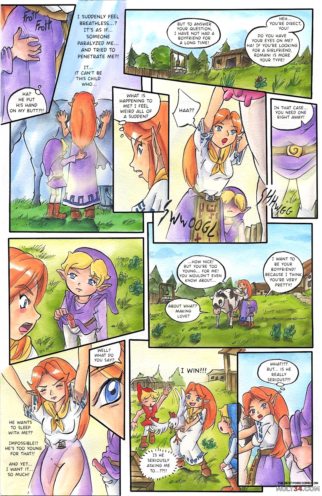 Zelda Four Sword page 4