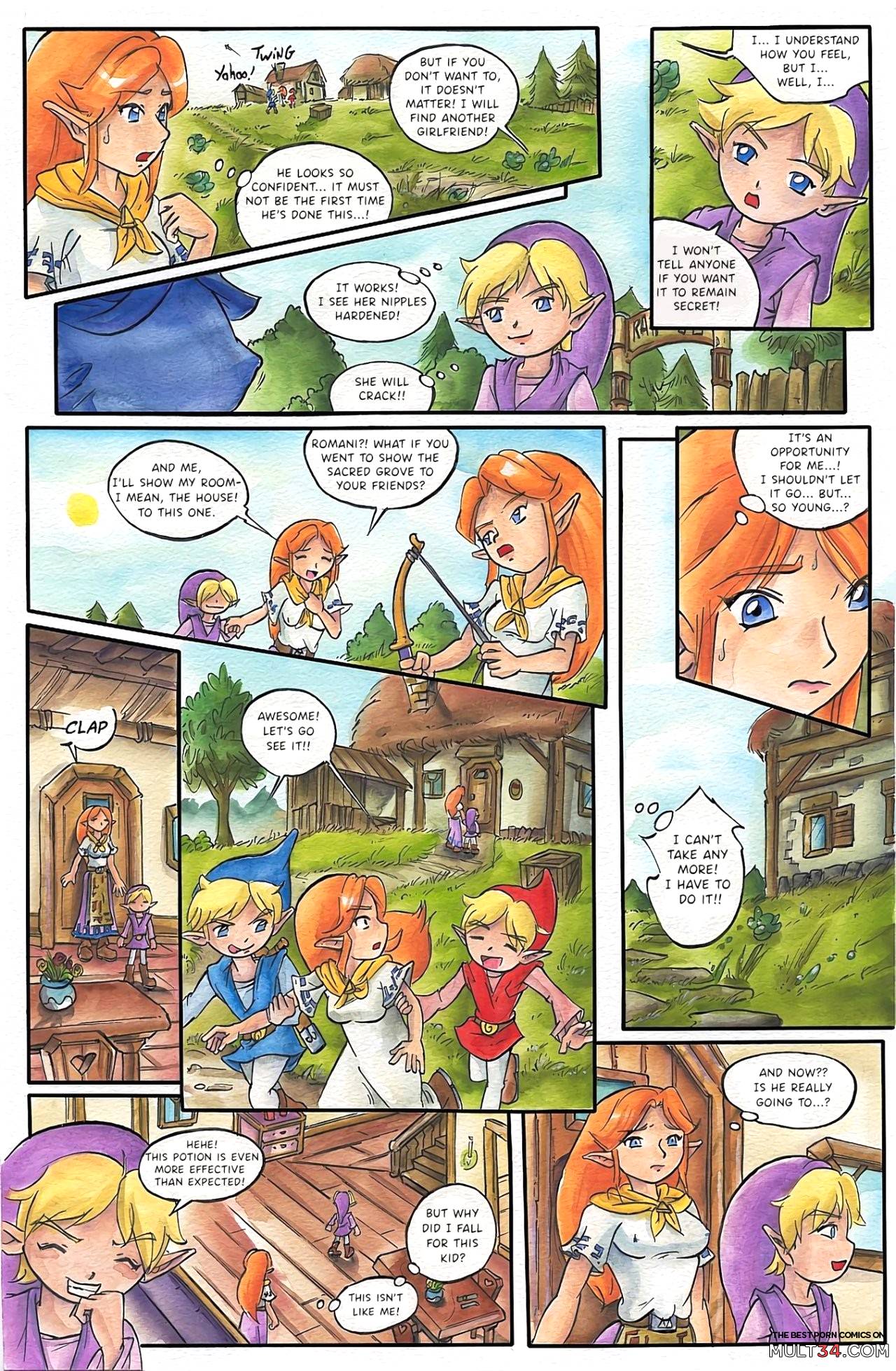 Zelda Four Sword page 5