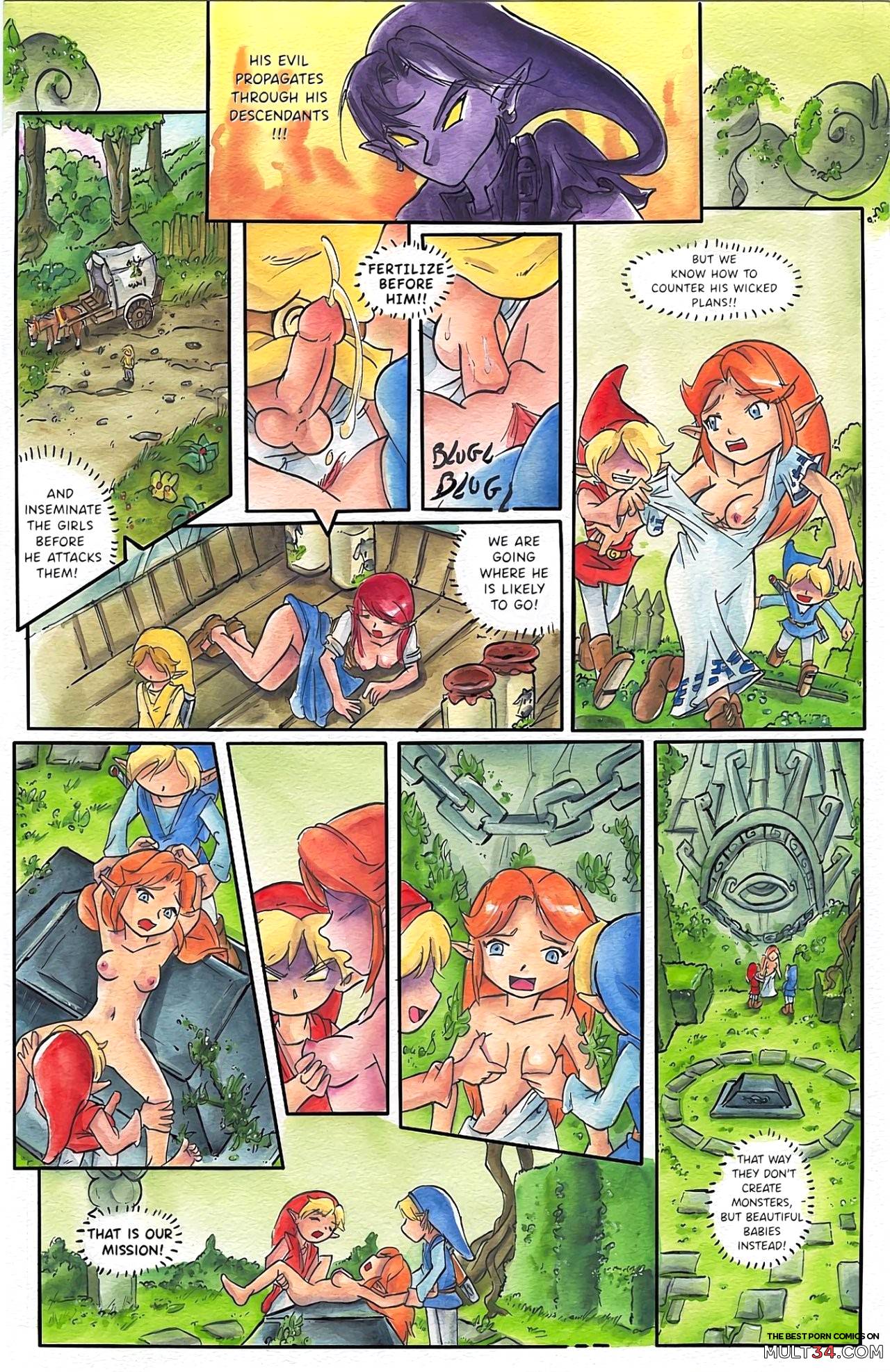 Zelda Four Sword page 8