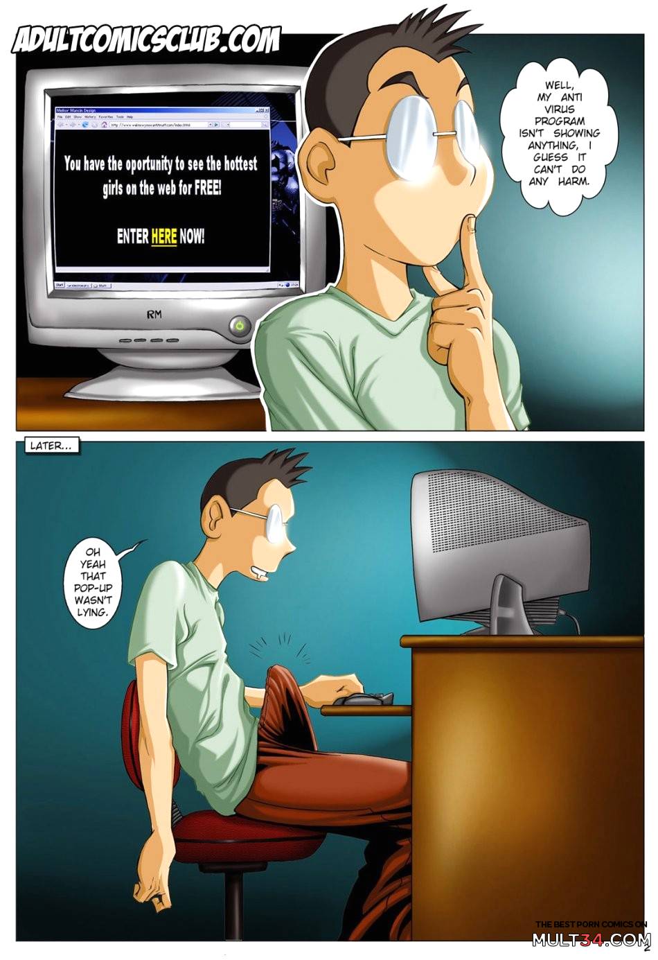 Xxx Cartoon Life - A Geek's Life porn comic - the best cartoon porn comics, Rule 34 | MULT34