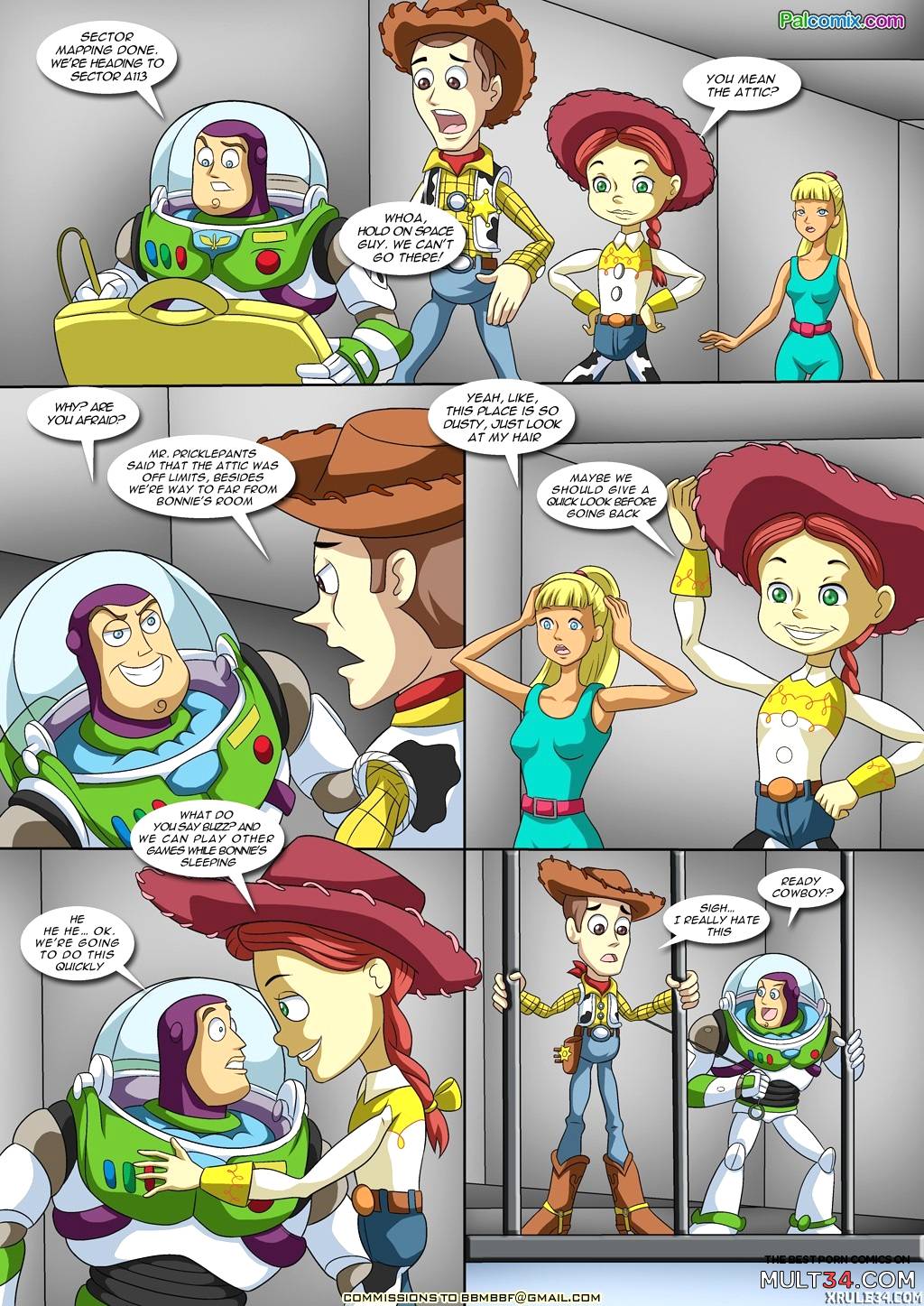 Toy story xxx comic