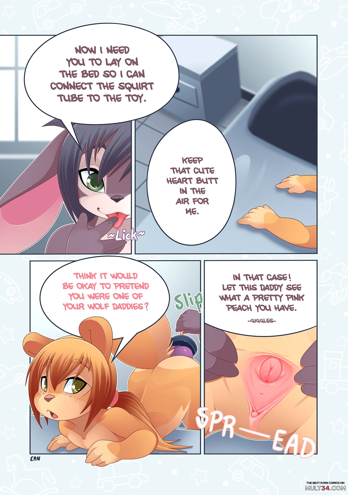 Bunnies Bad Toys page 6