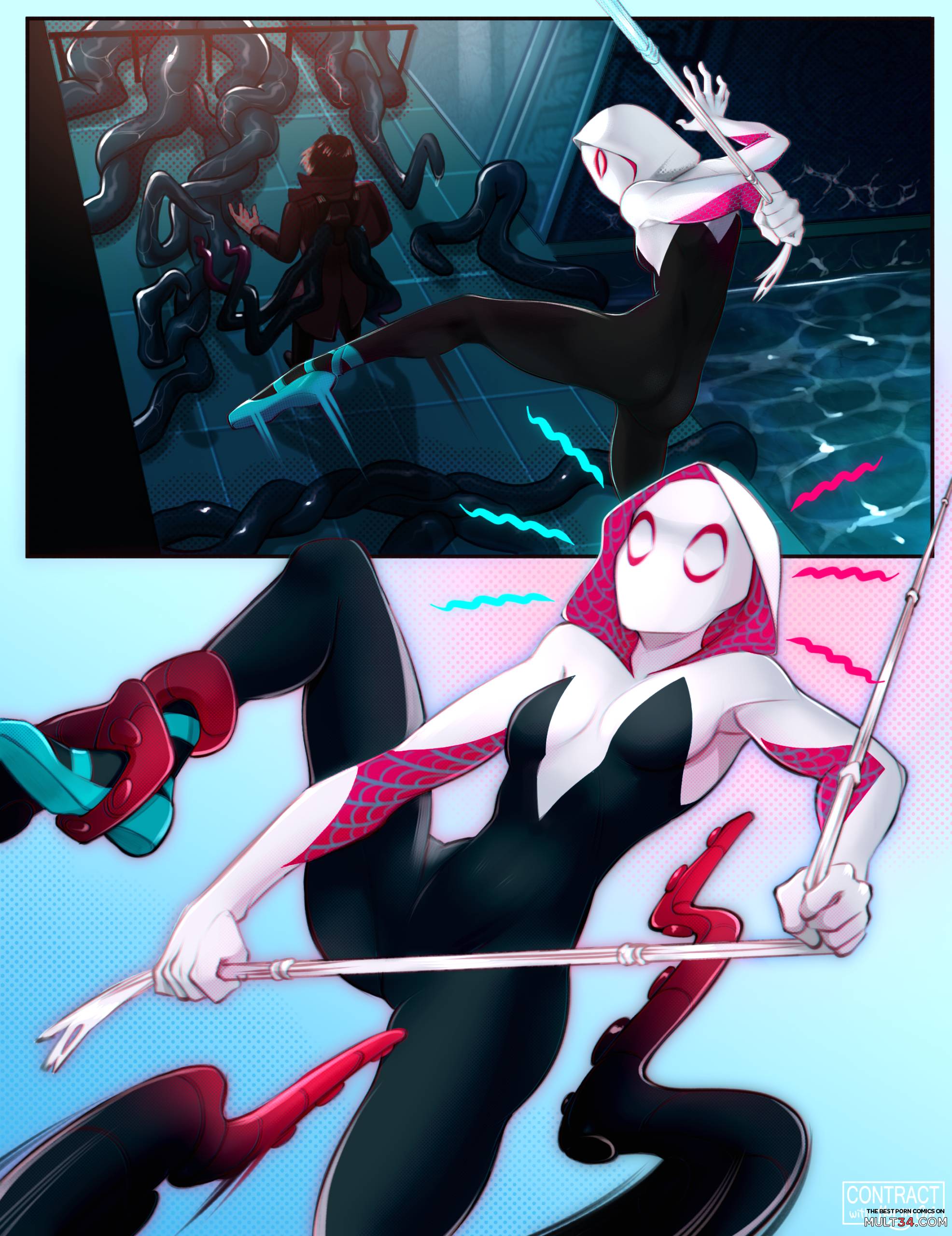 Gwenxxx - Contract with Spider-Gwen porn comic - the best cartoon porn comics, Rule  34 | MULT34
