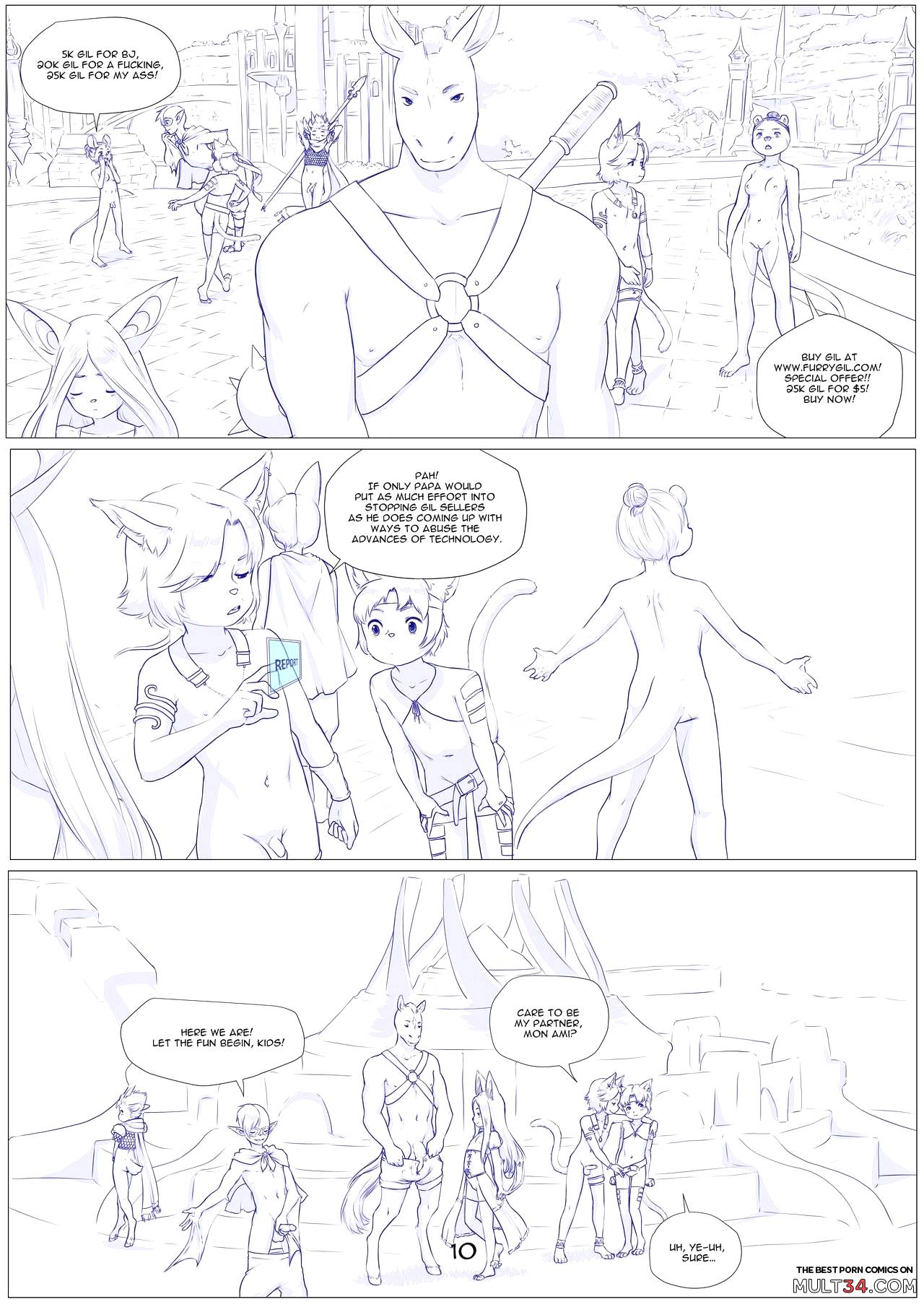 Furry Fantasy XIV Chapter 5 page 11