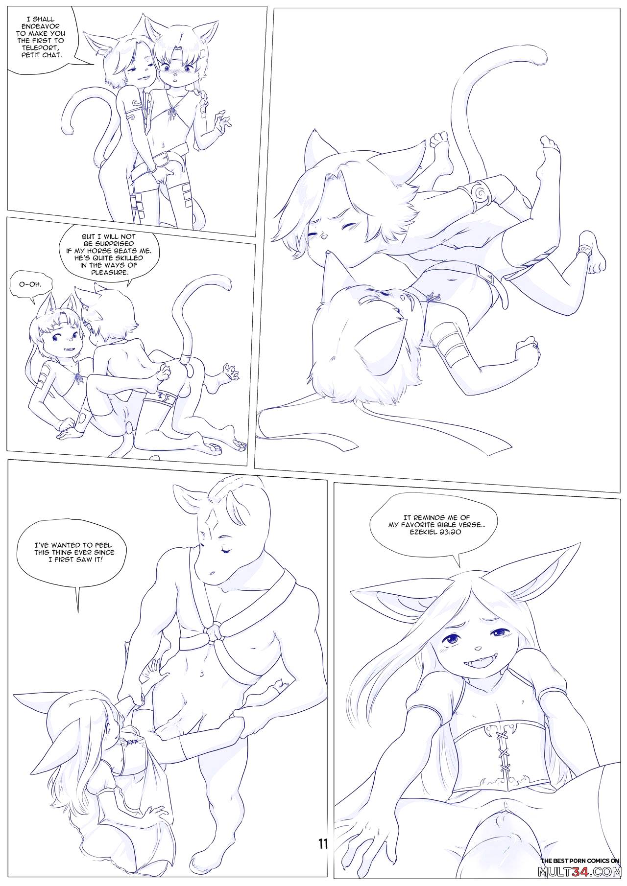 Furry Fantasy XIV Chapter 5 page 12