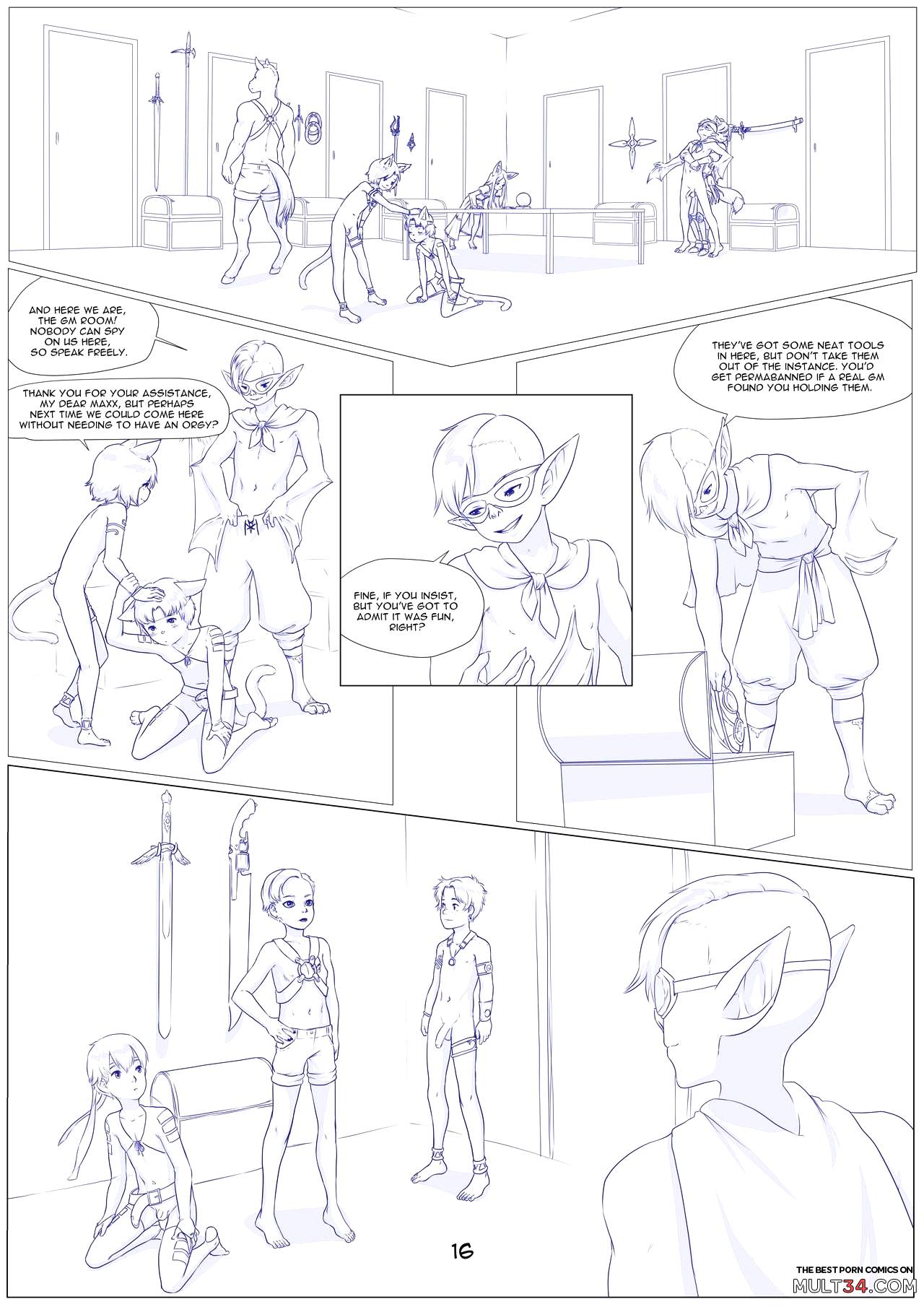 Furry Fantasy XIV Chapter 5 page 17