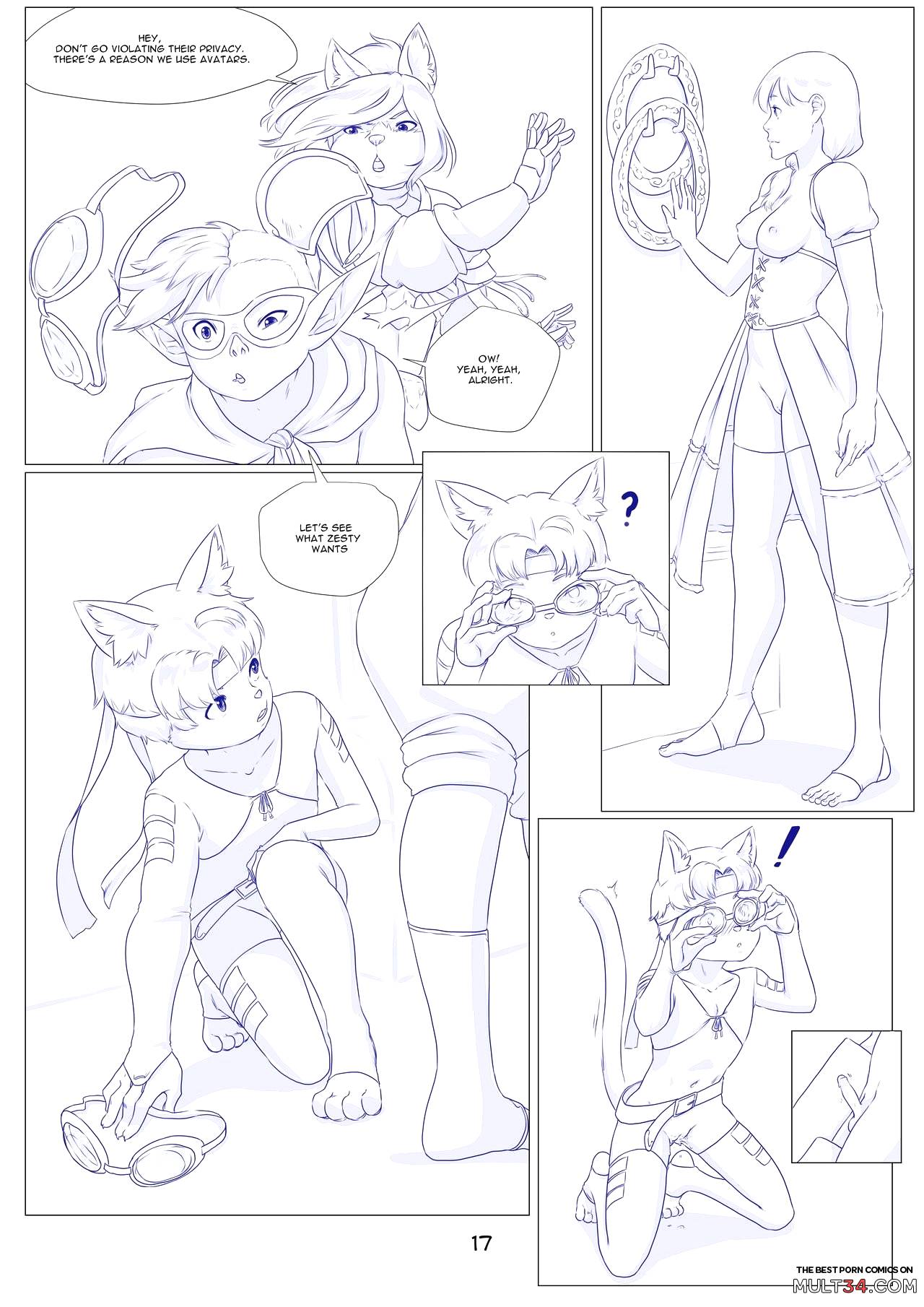 Furry Fantasy XIV Chapter 5 page 18