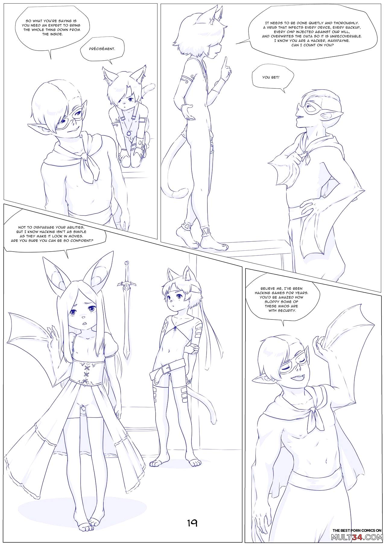 Furry Fantasy XIV Chapter 5 page 20