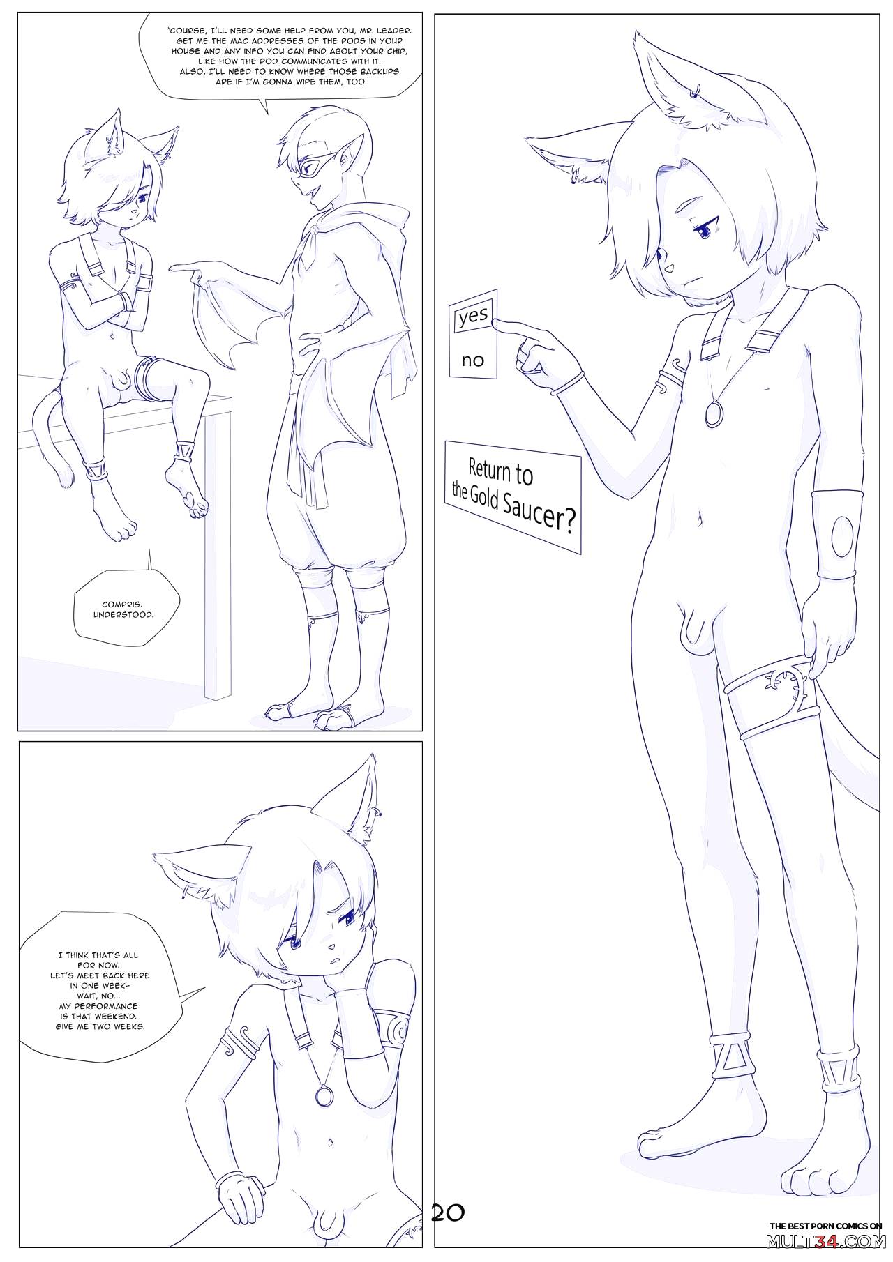 Furry Fantasy XIV Chapter 5 page 21