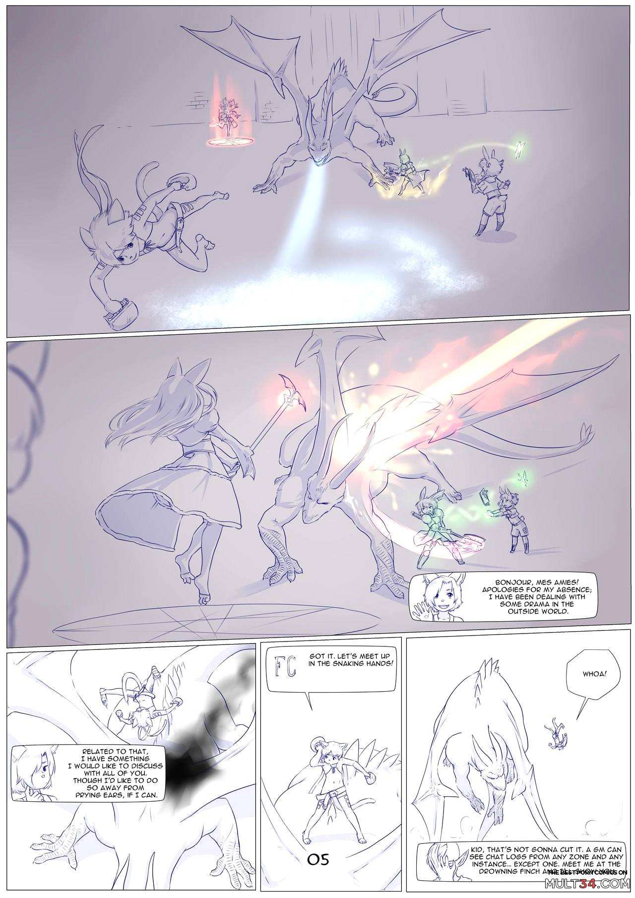 Furry Fantasy XIV Chapter 5 page 6