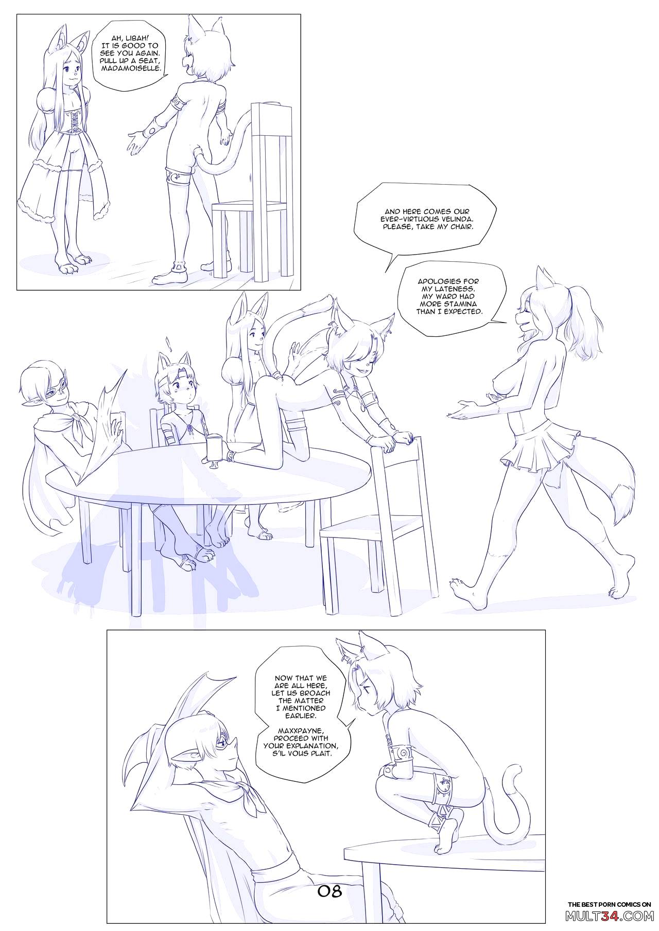 Furry Fantasy XIV Chapter 5 page 9