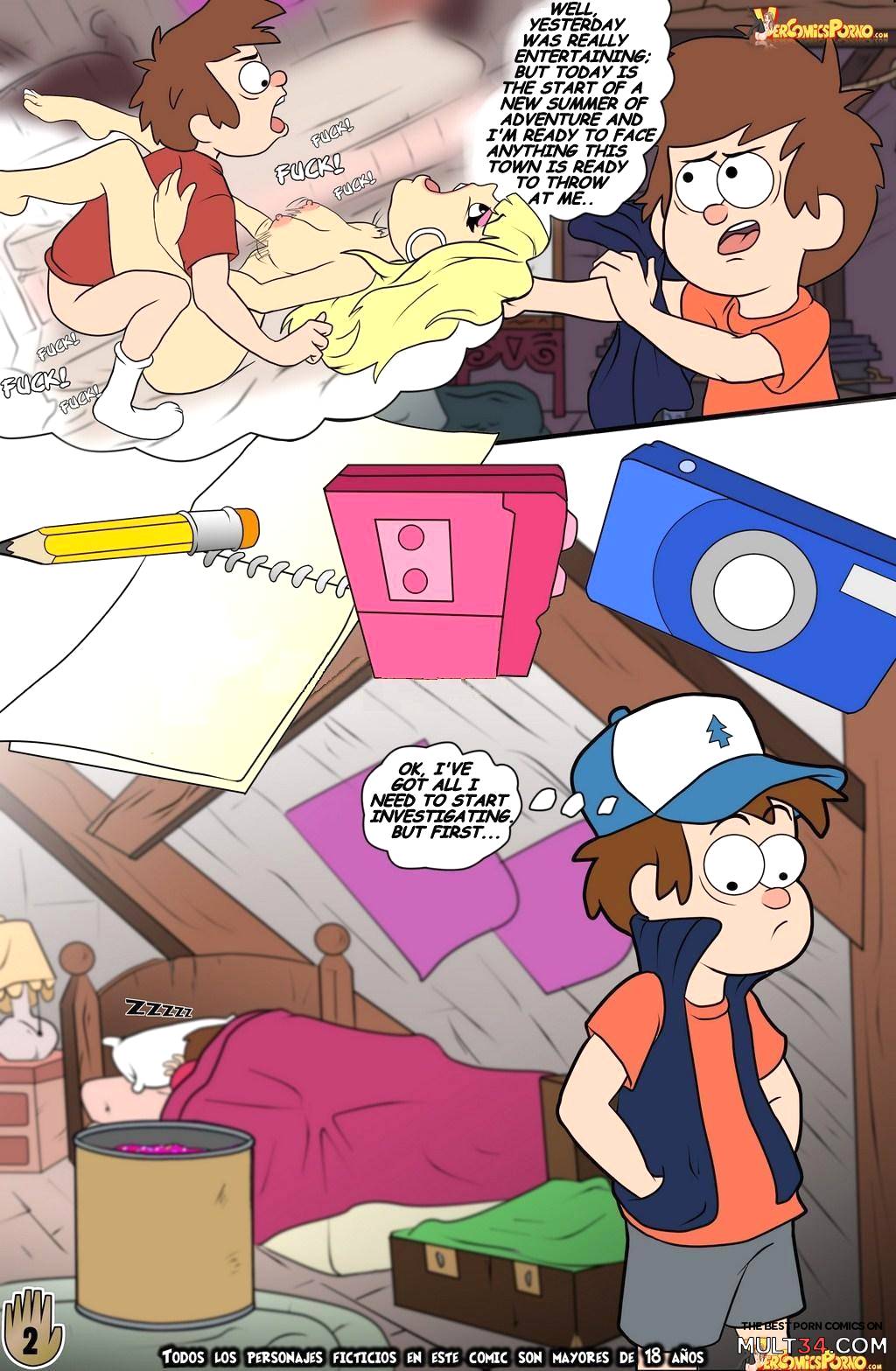 Gravity Falls - One Summer of Pleasure 2 page 3