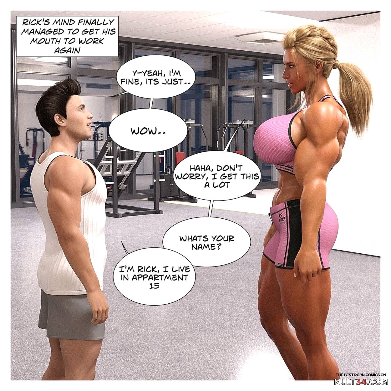 Hannah's Story: Gym Encounter page 10
