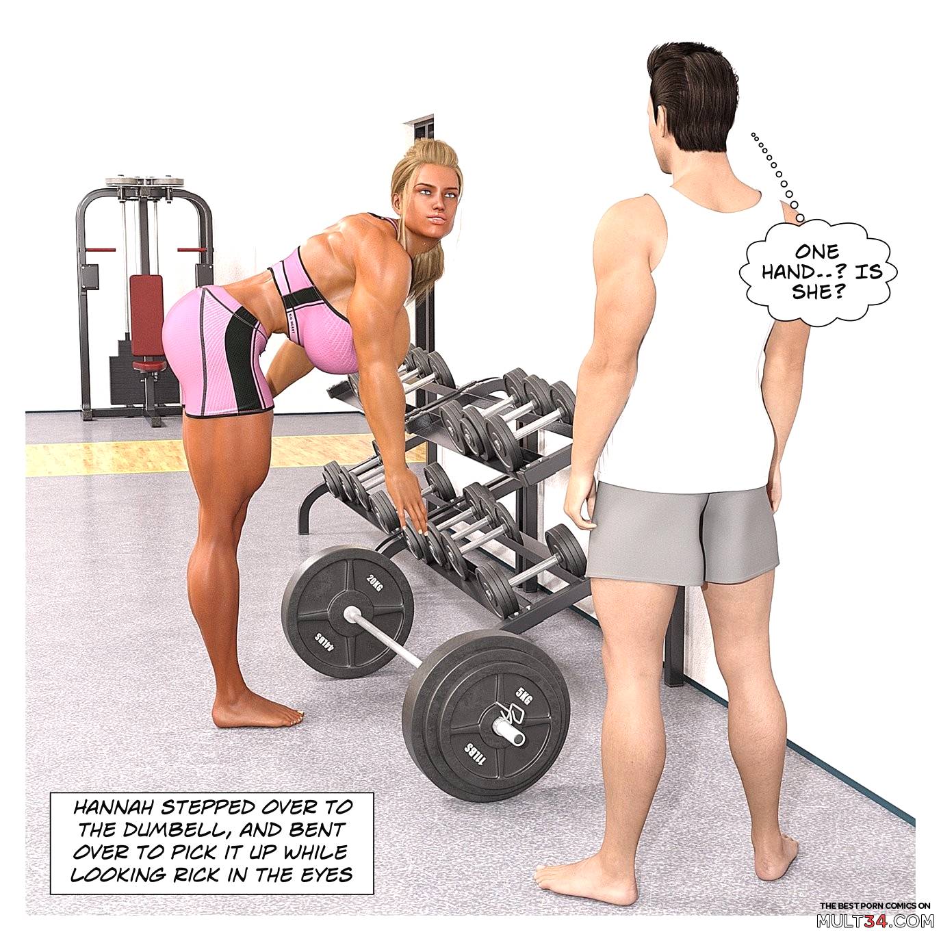 Hannah's Story: Gym Encounter page 14